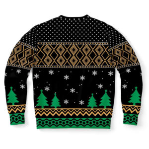 Ugly Owl Listen To Music Happy Hoo-Liday! Christmas Sweater product photo 2