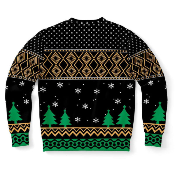 Ugly Owl Listen To Music Happy Hoo-Liday! Christmas Sweater product photo 2