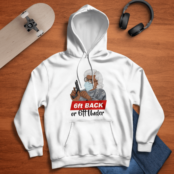 Madea 6 Feet Back Or 6 Feet Under Shirt Product Photo