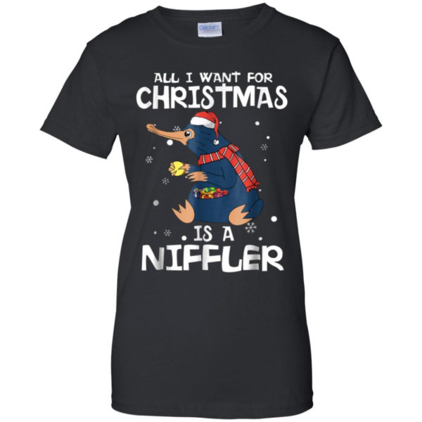 All I Want For Christmas Is A Niffler Christmas Shirt product photo 3