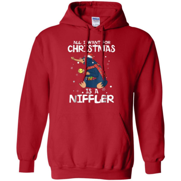 All I Want For Christmas Is A Niffler Christmas Shirt Hoodie Red S