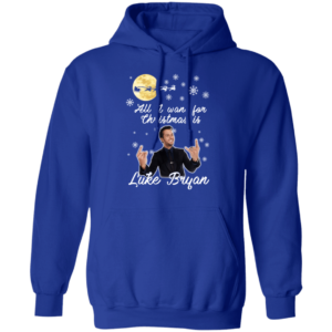 all i want for christmas is luke bryan christmas t shirt hoodie hoodie royal s 1 300x300 image All I Want For Christmas Is Luke Bryan Christmas T-Shirt Hoodie Hoodie Royal S