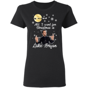 all i want for christmas is luke bryan christmas t shirt hoodie ladies t shirt black s 1 300x300 image All I Want For Christmas Is Luke Bryan Christmas T-Shirt Hoodie Ladies T-Shirt Black S