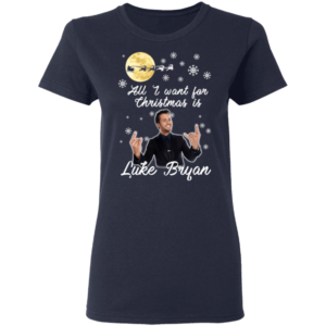 all i want for christmas is luke bryan christmas t shirt hoodie ladies t shirt navy s 1 300x300 image All I Want For Christmas Is Luke Bryan Christmas T-Shirt Hoodie Ladies T-Shirt Navy S