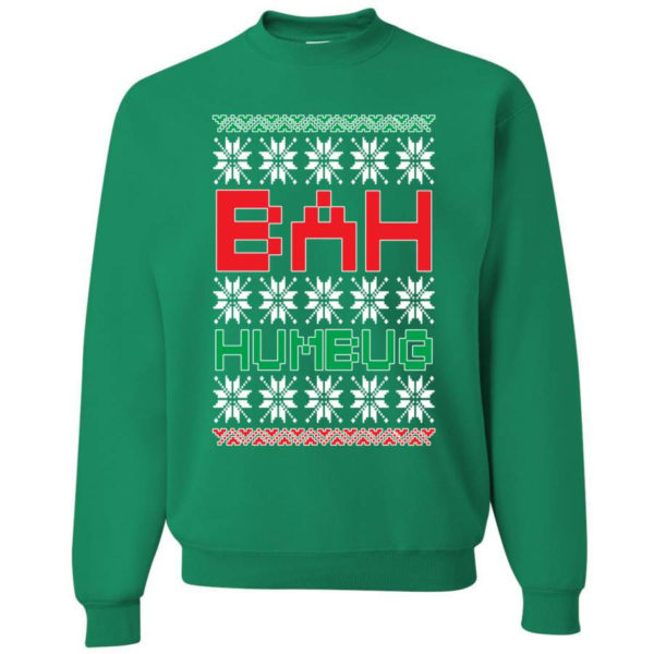 Bah Humbug Funny Christmas Sweatshirt Sweatshirt Kelly S