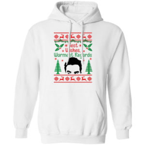 David Best wishes Warmest Regards Christmas Shirt Hoodie White S