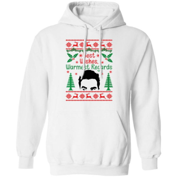 David Best wishes Warmest Regards Christmas Shirt Hoodie White S