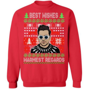 David Best Wishes Warmest Regards Christmas Shirt Sweatshirt Red S