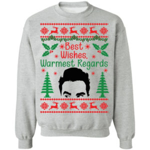 David Best wishes Warmest Regards Christmas Shirt Sweatshirt Sport Grey S