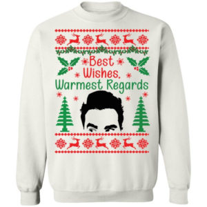 David Best wishes Warmest Regards Christmas Shirt Sweatshirt White S