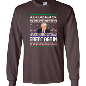 donald trump american flag make christmas great again christmas shirt long sleeve dark chocolate s 1 300x300 image Donald Trump American Flag Make Christmas Great Again Christmas Shirt Long Sleeve Dark Chocolate S