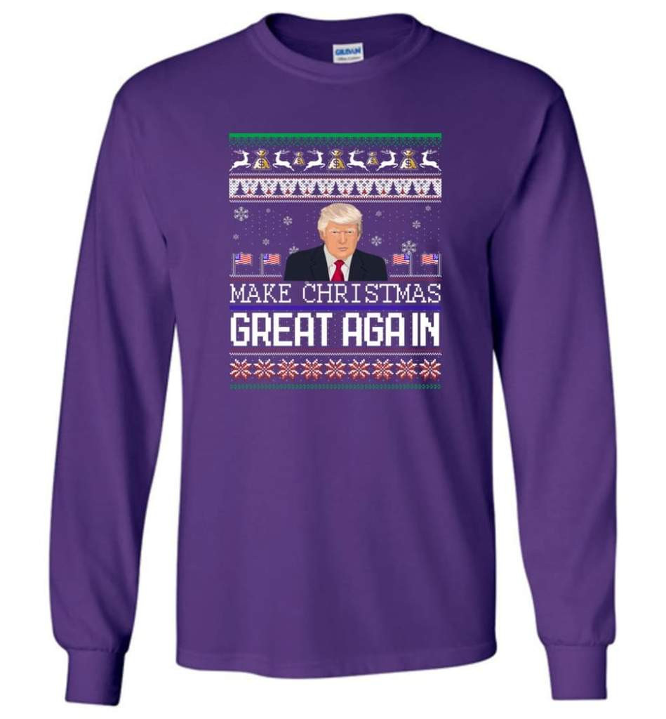 donald-trump-american-flag-make-christmas-great-again-christmas-shirt-long-sleeve-purple-s-1.jpeg Donald Trump American Flag Make Christmas Great Again Christmas Shirt Long Sleeve Purple S