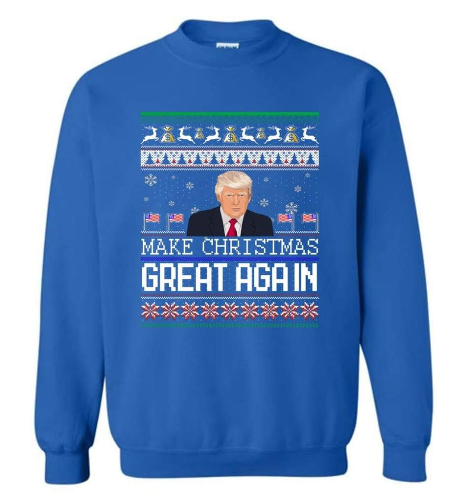 donald-trump-american-flag-make-christmas-great-again-christmas-shirt-sweatshirt-royal-s-1.jpeg Donald Trump American Flag Make Christmas Great Again Christmas Shirt Sweatshirt Royal S