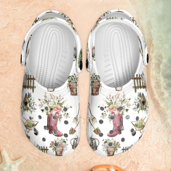 Gardening Lover Unisex Classic Clog Shoes For Men & Women product photo 4