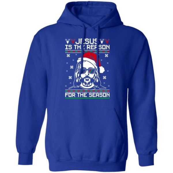 Jesus Is the Reason For The Season Christmas Christmas Shirt Hoodie Royal S