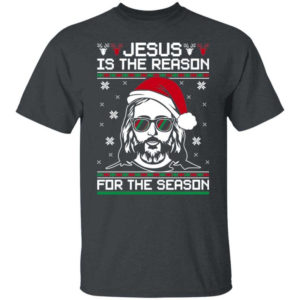 Jesus Is the Reason For The Season Christmas Christmas Shirt Unisex T-Shirt Dark Heather S