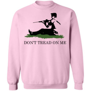 Kyle Rittenhouse Don’t Tread On Me Shirt Crewneck Pullover Sweatshirt Light Pink S
