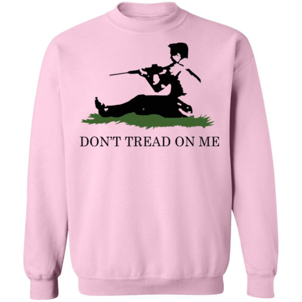 Kyle Rittenhouse Don’t Tread On Me Shirt Crewneck Pullover Sweatshirt Light Pink S