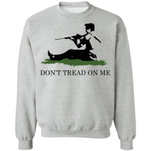 Kyle Rittenhouse Don’t Tread On Me Shirt Crewneck Pullover Sweatshirt Sport Grey S