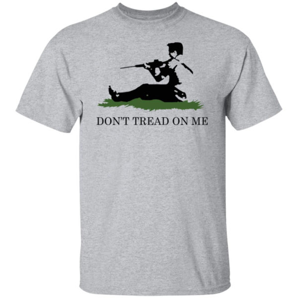 Kyle Rittenhouse Don’t Tread On Me Shirt Unisex T-Shirt Sport Grey S