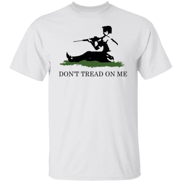 Kyle Rittenhouse Don’t Tread On Me Shirt Unisex T-Shirt White S