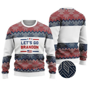 Let’s Go Brandon Christmas Gift Sweater product photo 2