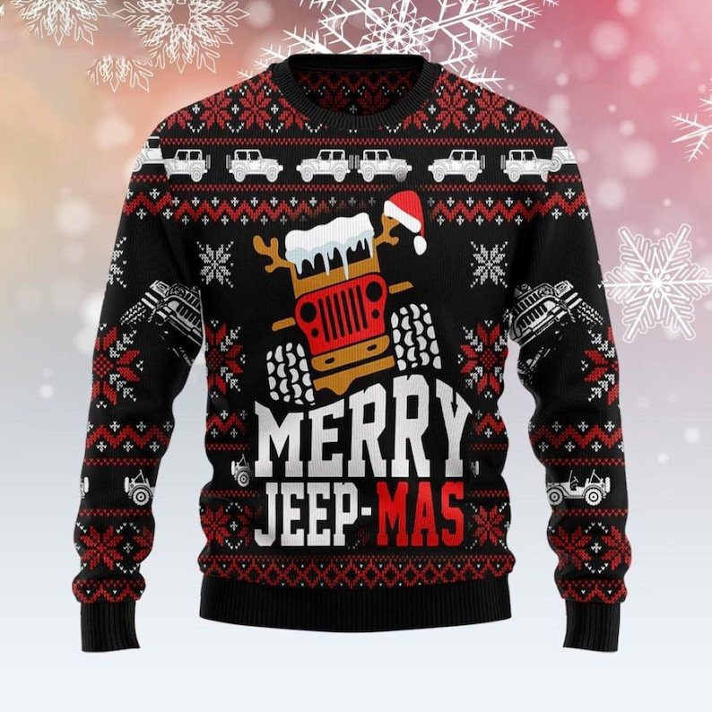 merry-jeep-mas-ugly-christmas-sweater-aop-sweater-black-s.jpeg Merry Jeep-Mas Ugly Christmas Sweater AOP Sweater Black S