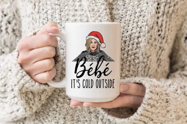 Moira Bebe It's Cold Outside Coffee Mug Mug 15oz White One Size