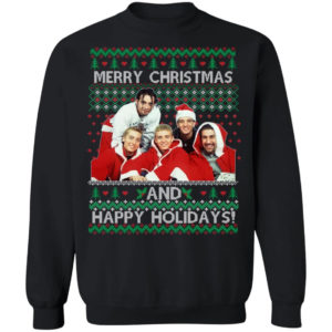 nsync merry christmas and happy holiday christmas shirt crewneck pullover sweatshirt black s 300x300 image NSYNC Merry Christmas And Happy Holiday Christmas Shirt Crewneck Pullover Sweatshirt Black S