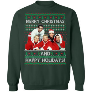 nsync merry christmas and happy holiday christmas shirt crewneck pullover sweatshirt forest green s 300x300 image NSYNC Merry Christmas And Happy Holiday Christmas Shirt Crewneck Pullover Sweatshirt Forest Green S