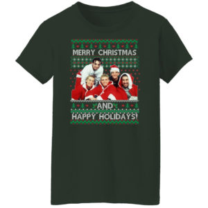 nsync merry christmas and happy holiday christmas shirt ladies t shirt forest green s 300x300 image NSYNC Merry Christmas And Happy Holiday Christmas Shirt Ladies T-Shirt Forest Green S
