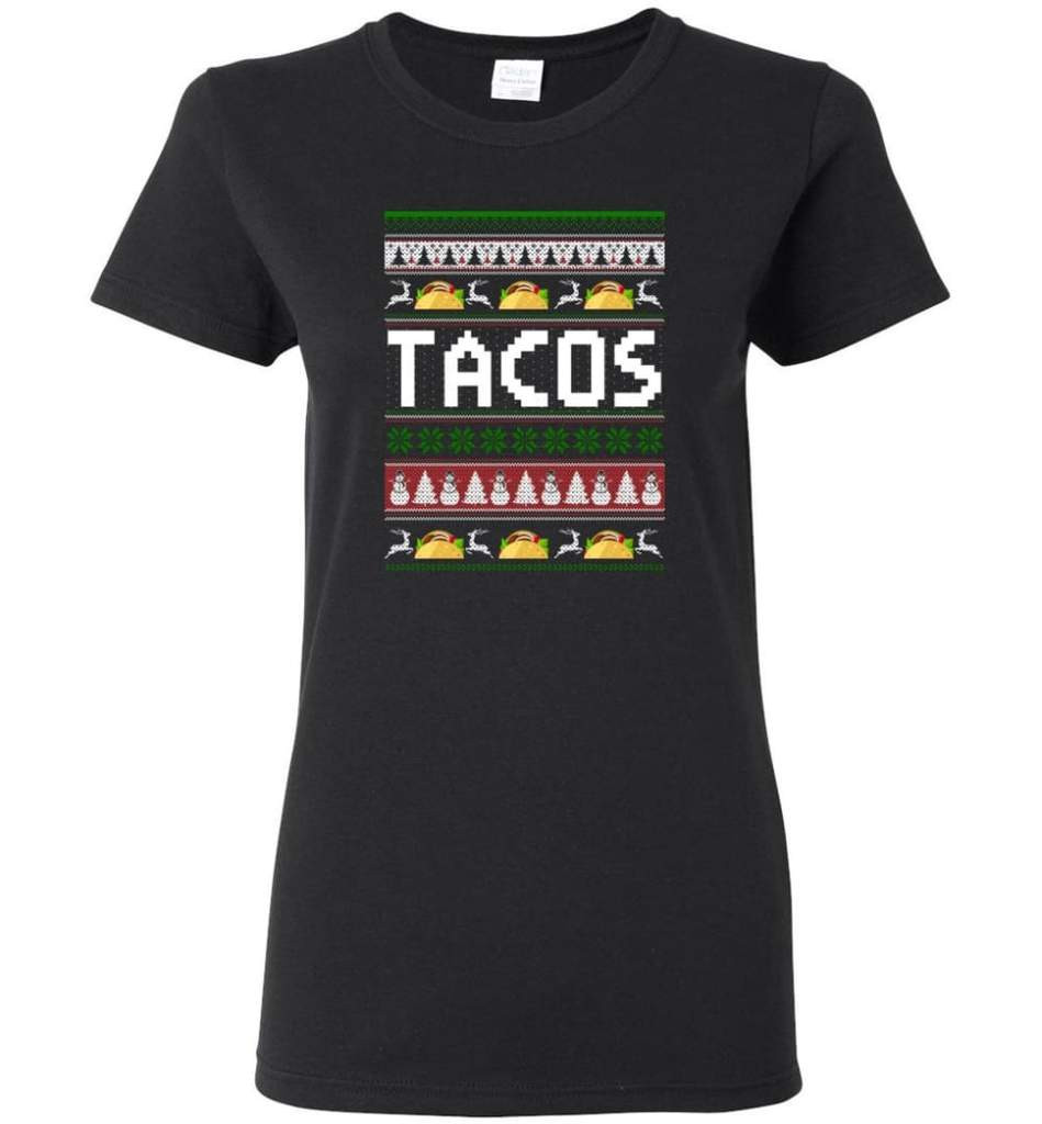 tacos-lover-ugly-christmas-shirt-ladies-t-shirt-black-s-3.jpeg Tacos Lover Ugly Christmas Shirt Ladies T-Shirt Black S