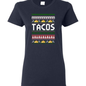 tacos lover ugly christmas shirt ladies t shirt navy s 1 300x300 image Tacos Lover Ugly Christmas Shirt Ladies T-Shirt Navy S