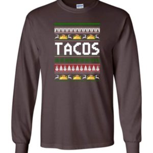 tacos lover ugly christmas shirt long sleeve dark chocolate s 3 300x300 image Tacos Lover Ugly Christmas Shirt Long Sleeve Dark Chocolate S