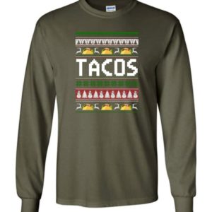 tacos lover ugly christmas shirt long sleeve military green s 3 300x300 image Tacos Lover Ugly Christmas Shirt Long Sleeve Military Green S
