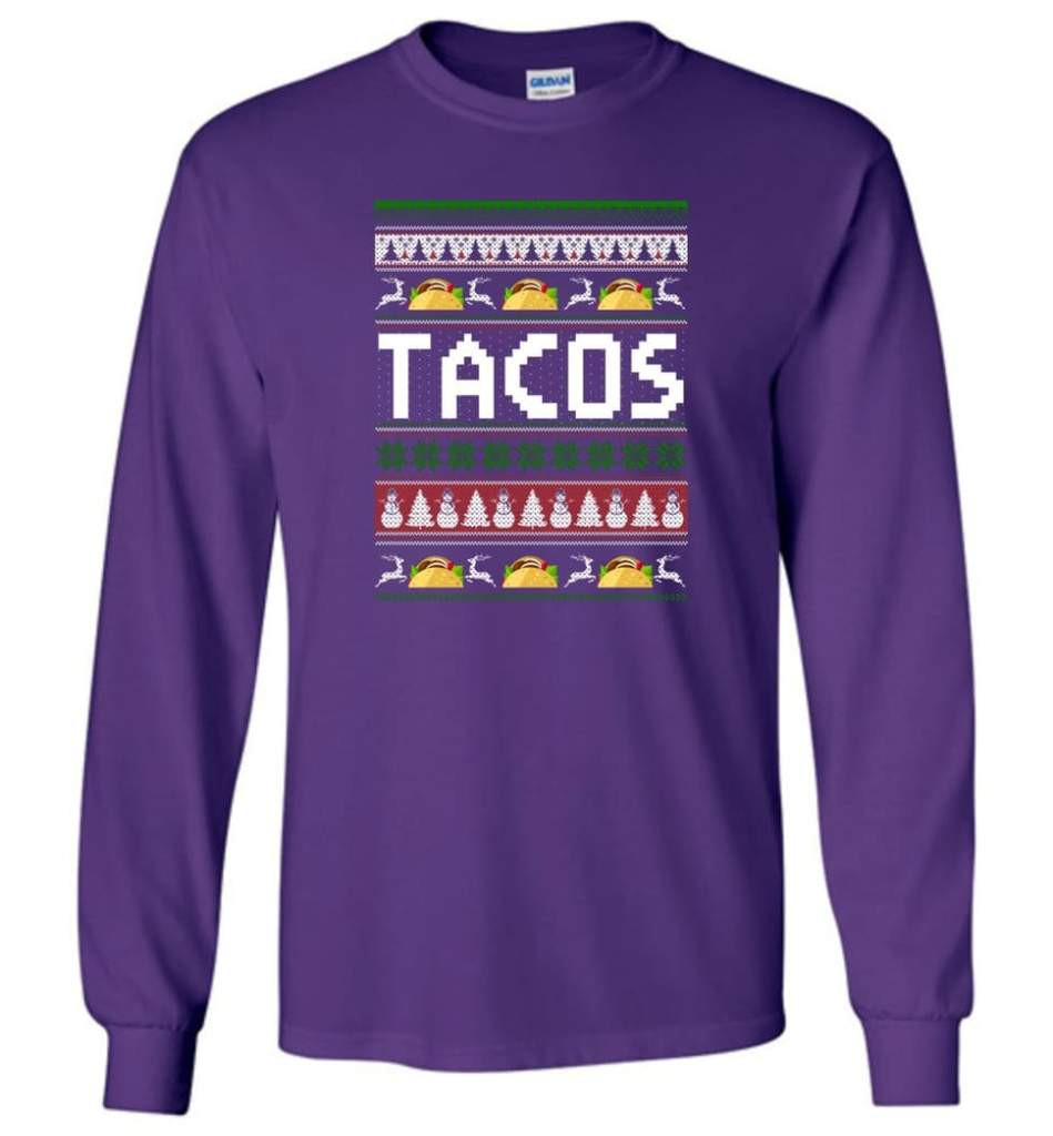 tacos-lover-ugly-christmas-shirt-long-sleeve-purple-s-1.jpeg Tacos Lover Ugly Christmas Shirt Long Sleeve Purple S