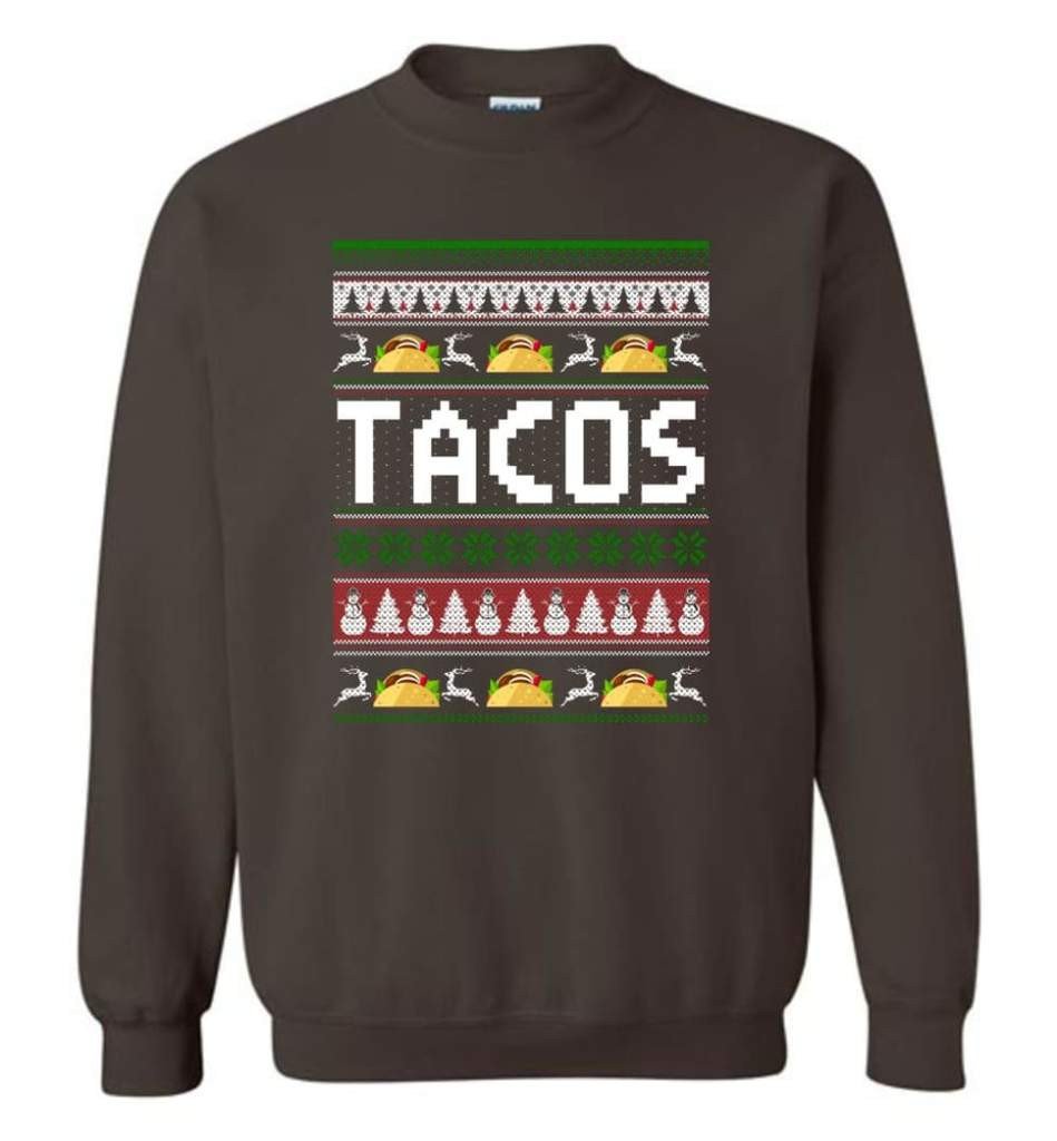 tacos-lover-ugly-christmas-shirt-sweatshirt-dark-chocolate-s-3.jpeg Tacos Lover Ugly Christmas Shirt Sweatshirt Dark Chocolate S