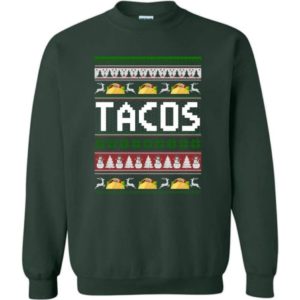 tacos lover ugly christmas shirt sweatshirt forest green s 3 300x300 image Tacos Lover Ugly Christmas Shirt Sweatshirt Forest Green S