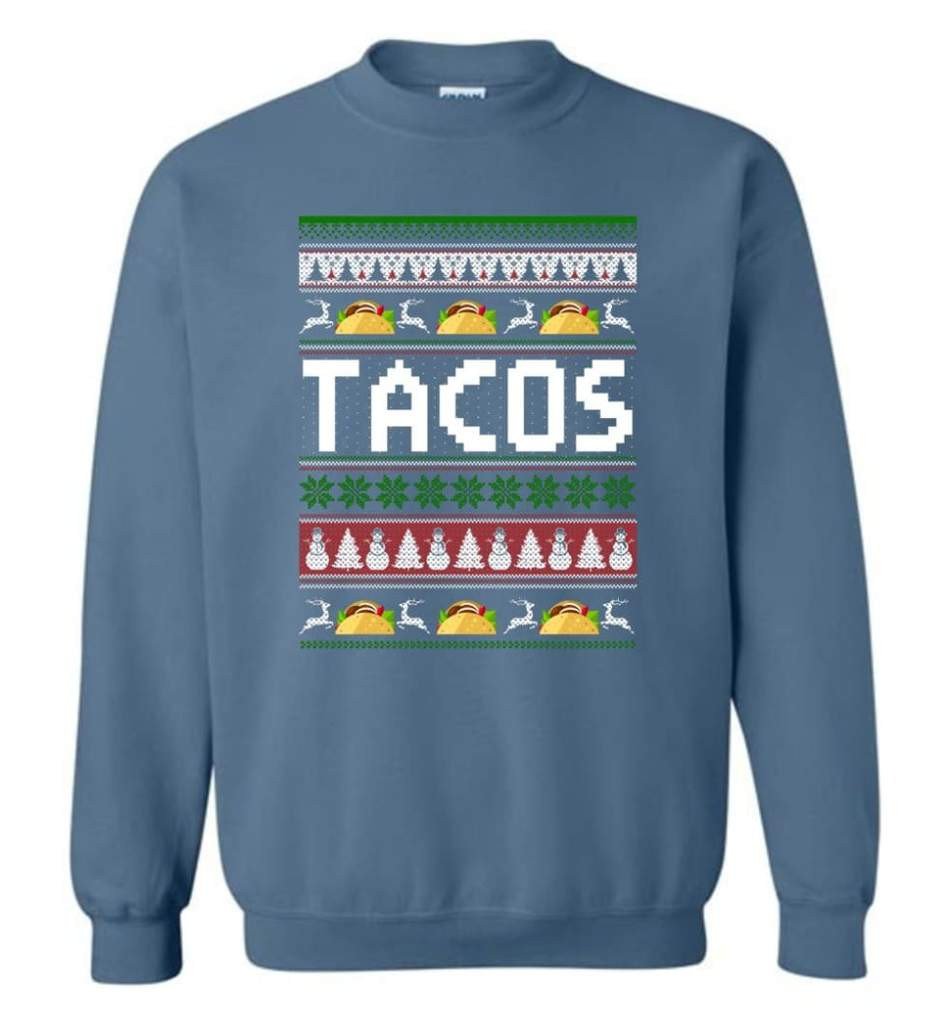 tacos-lover-ugly-christmas-shirt-sweatshirt-indigo-blue-s-3.jpeg Tacos Lover Ugly Christmas Shirt Sweatshirt Indigo Blue S