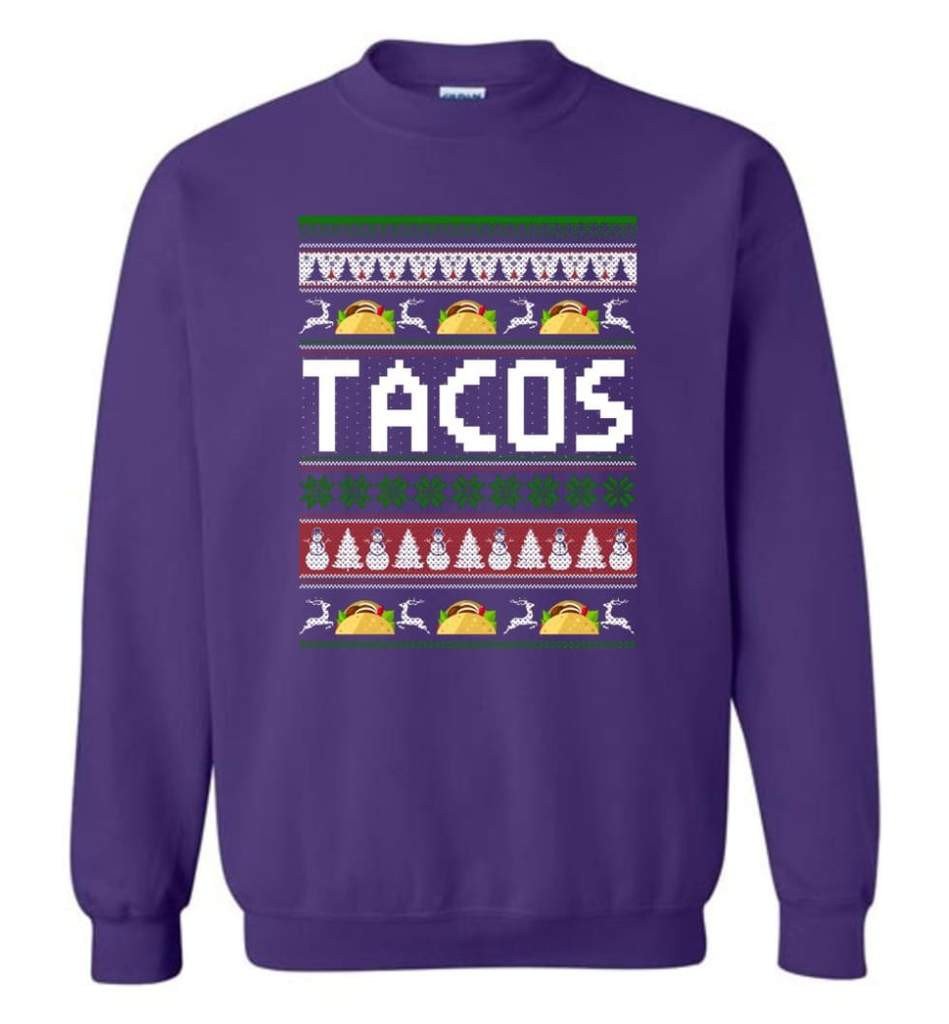 tacos-lover-ugly-christmas-shirt-sweatshirt-purple-s-3.jpeg Tacos Lover Ugly Christmas Shirt Sweatshirt Purple S