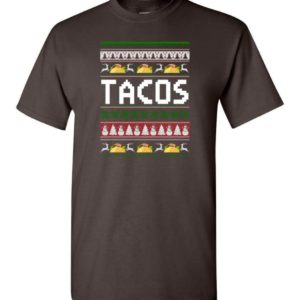 tacos lover ugly christmas shirt unisex t shirt dark chocolate s 3 300x300 image Tacos Lover Ugly Christmas Shirt Unisex T-Shirt Dark chocolate S