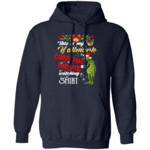 This Is My Hallmark Christmas Movie Watching Shirt Hoodie Navy S