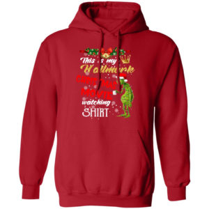 This Is My Hallmark Christmas Movie Watching Shirt Hoodie Red S