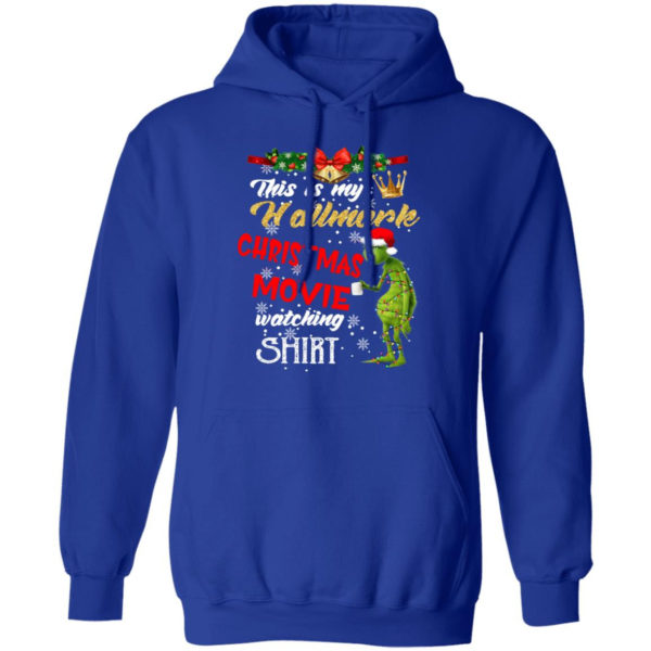 This Is My Hallmark Christmas Movie Watching Shirt Hoodie Royal S