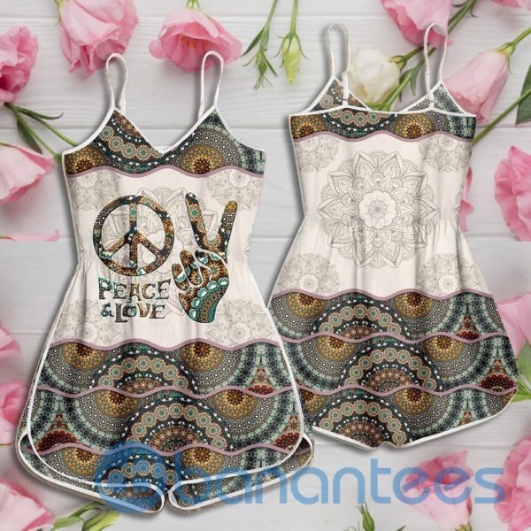 Mandala hippie Rompers For Women Product Photo