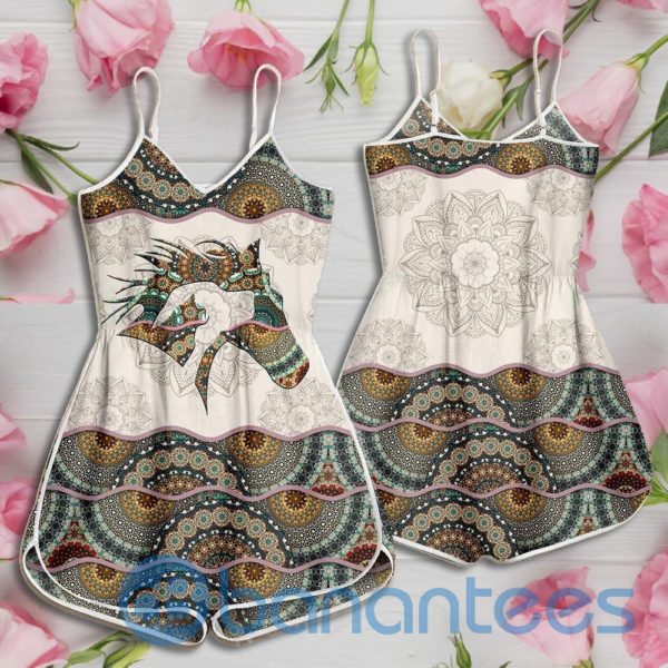 Mandala horse Rompers For Women Product Photo