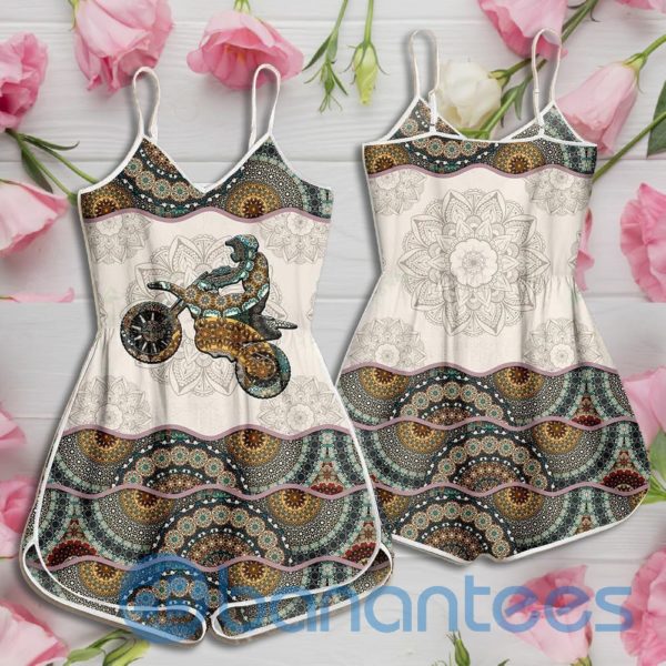 Mandala motocross Rompers For Women Product Photo