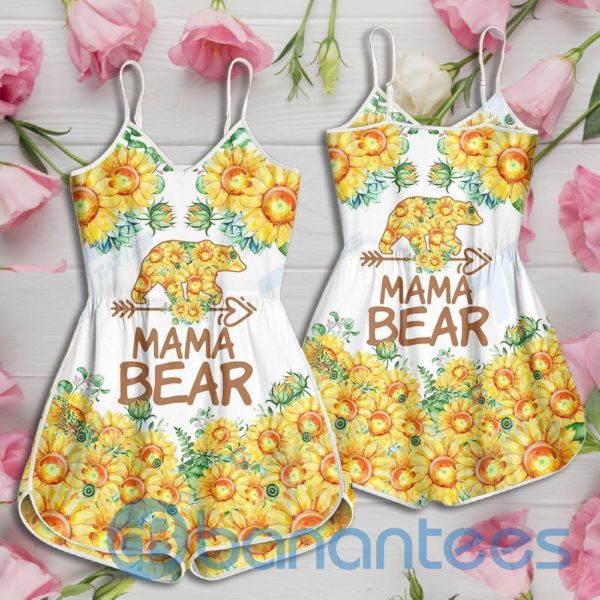 Sunflower mama bear Rompers For Women Product Photo