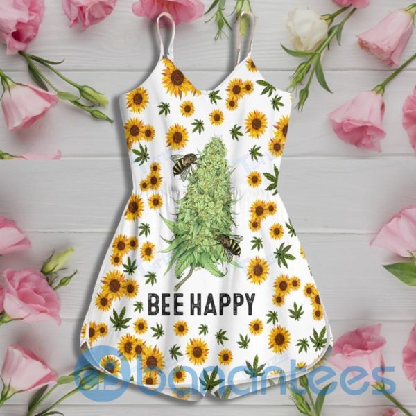 Weed bee happy Rompers For Women Product Photo