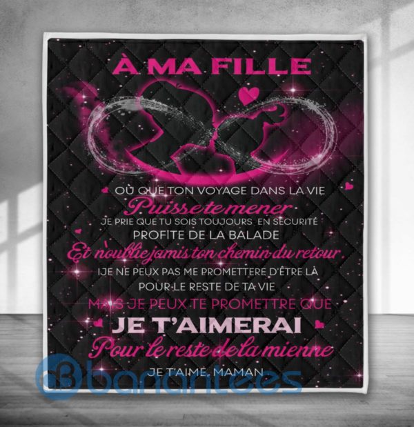 A Ma Fille Special Design Quilt Blanket Product Photo